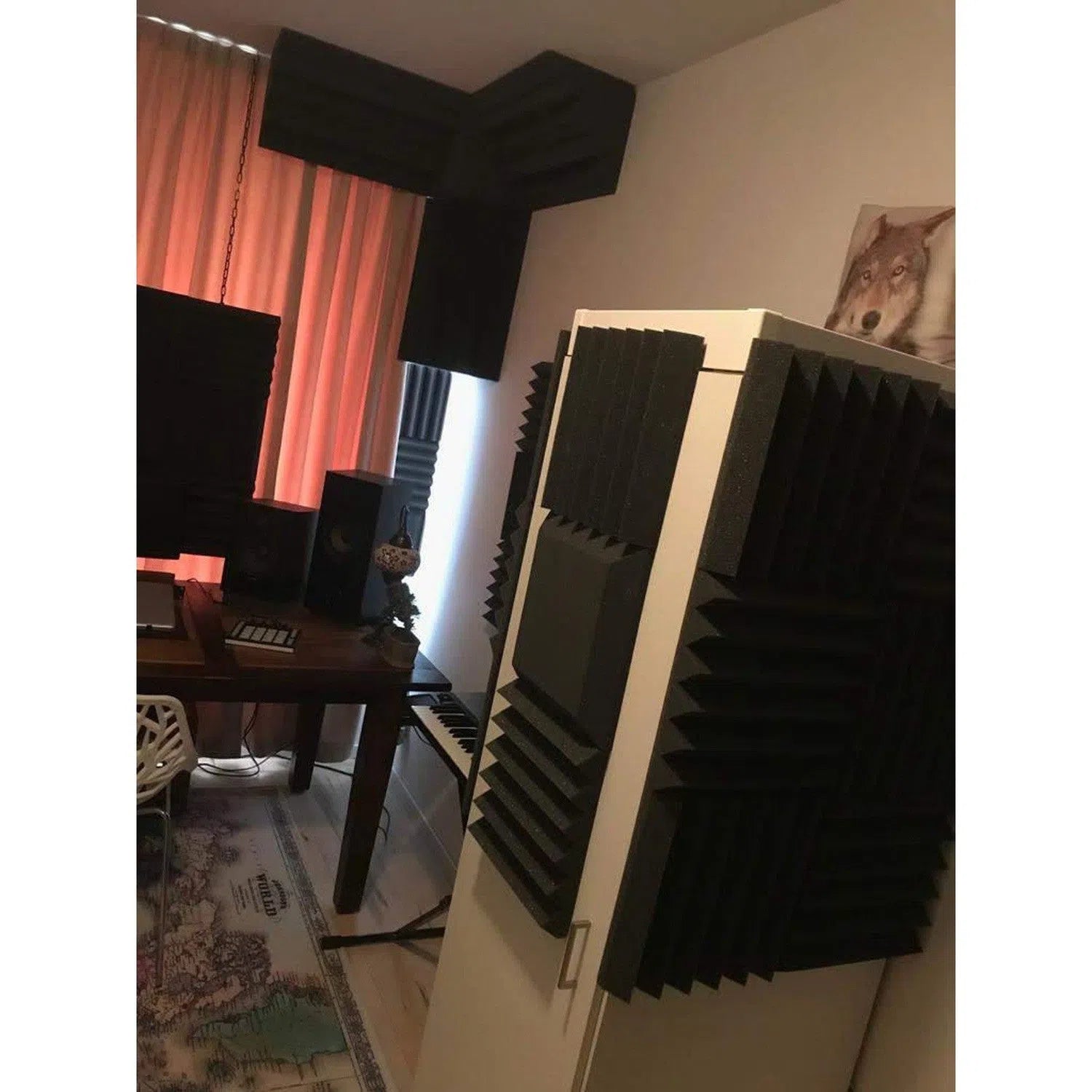 Bass Trap - 30x60 (30cm zijde, 60cm lengte)